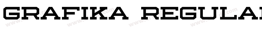 Grafika Regular字体转换